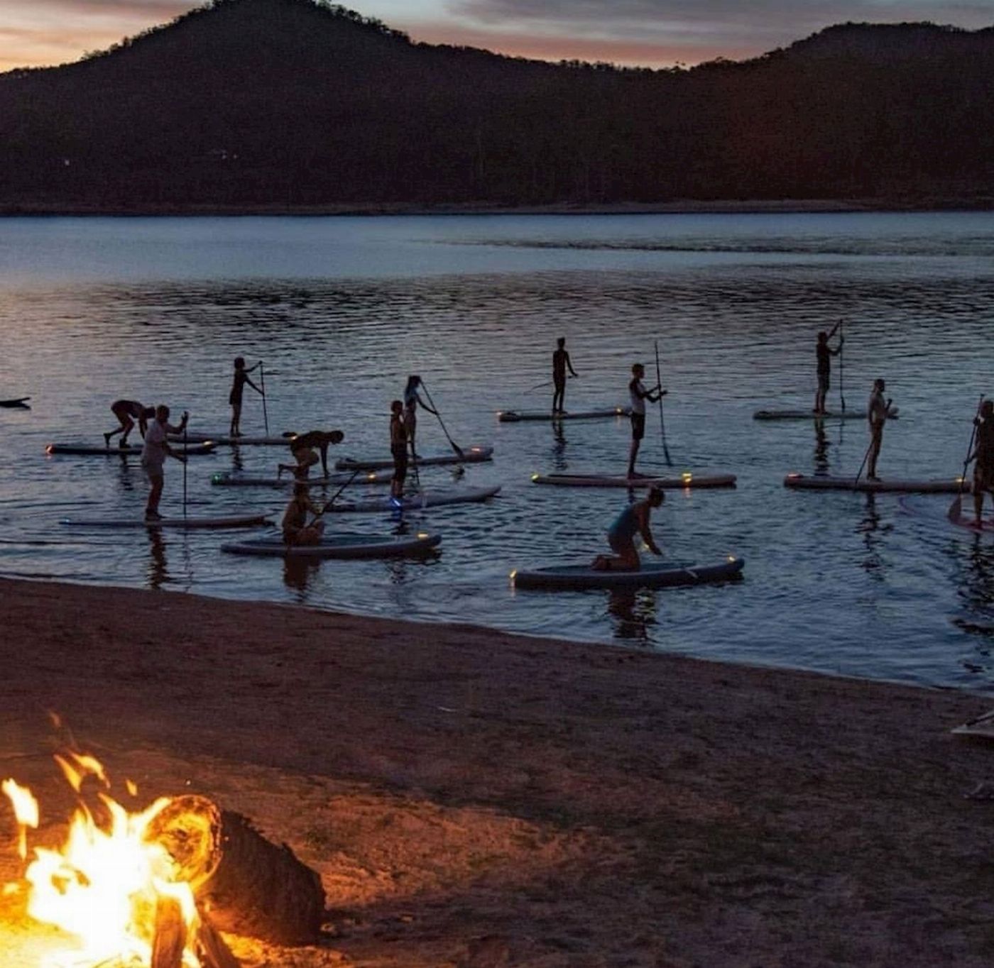 What'SUP Cairns Stand Up Paddle Tinaroo Sunset SUP