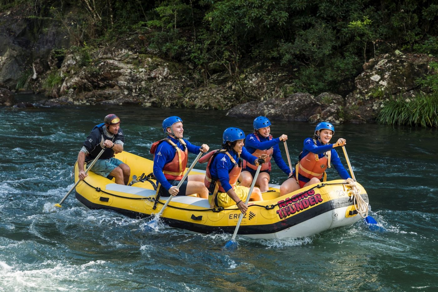 Cairns Adventure Group Tully River Rafting (Cairns Return Transfers)