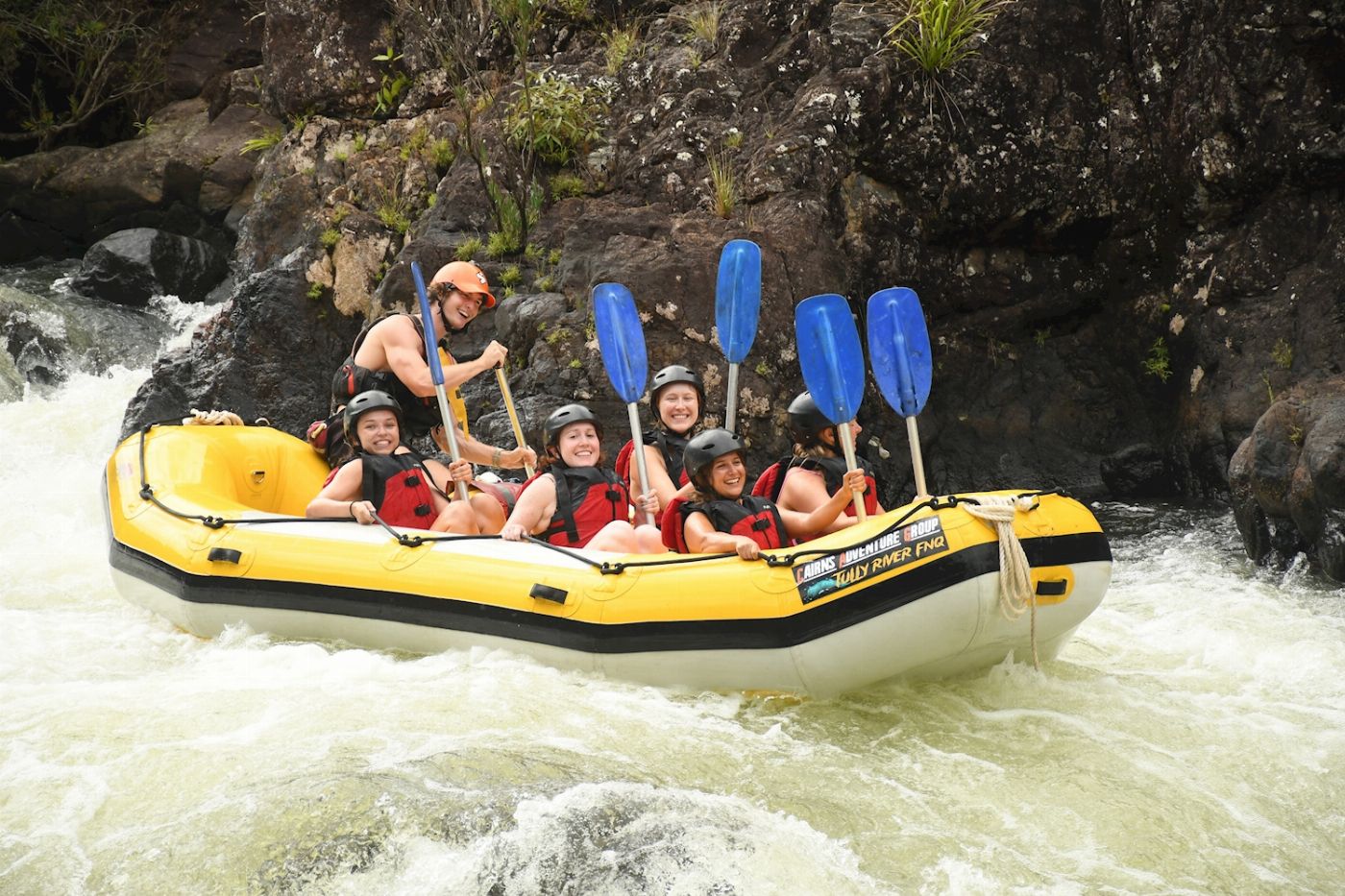 Cairns Adventure Group Tully River Rafting (Cairns Return Transfers)
