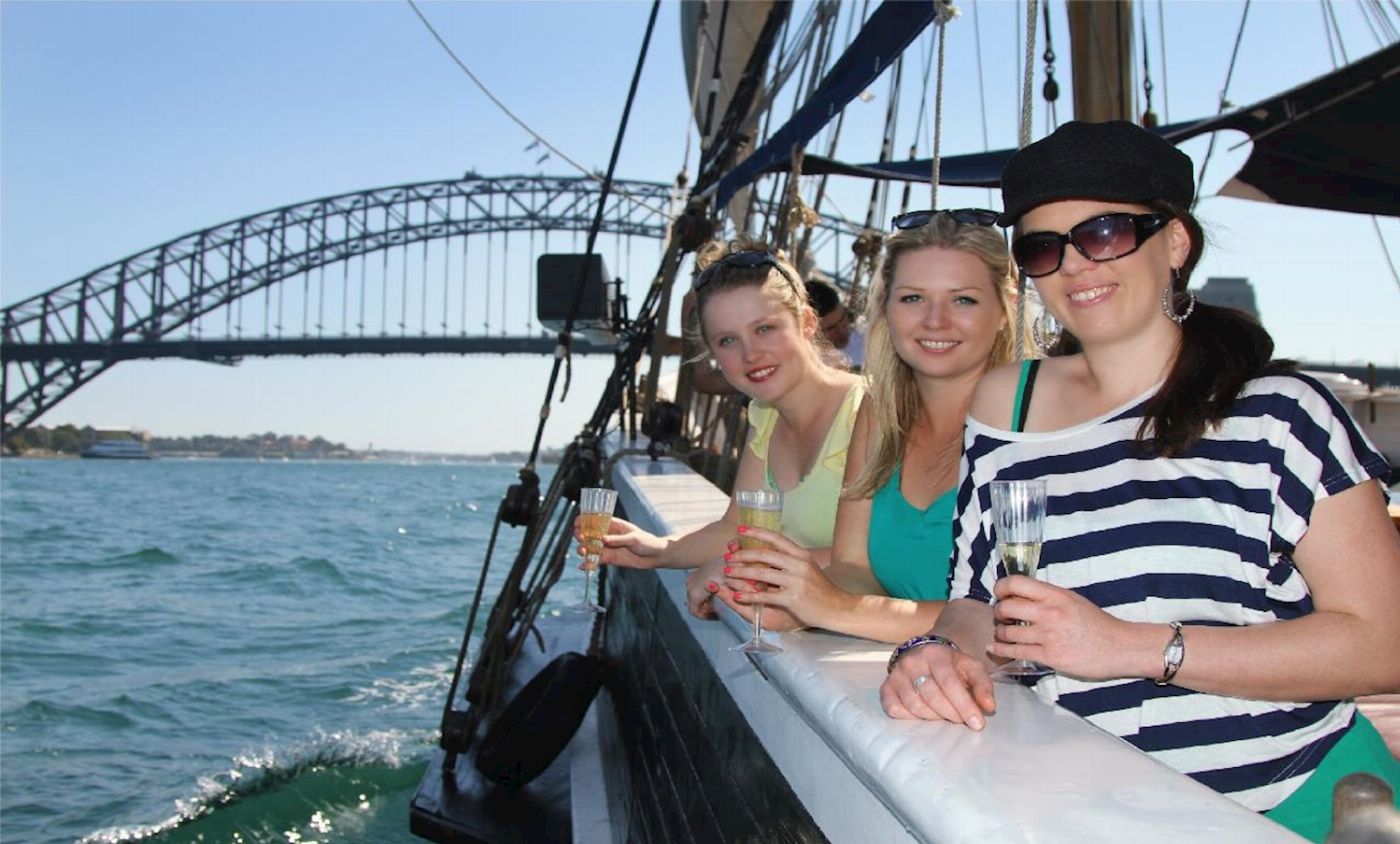 Sydney Tall Ships Champagne Brunch Cruise