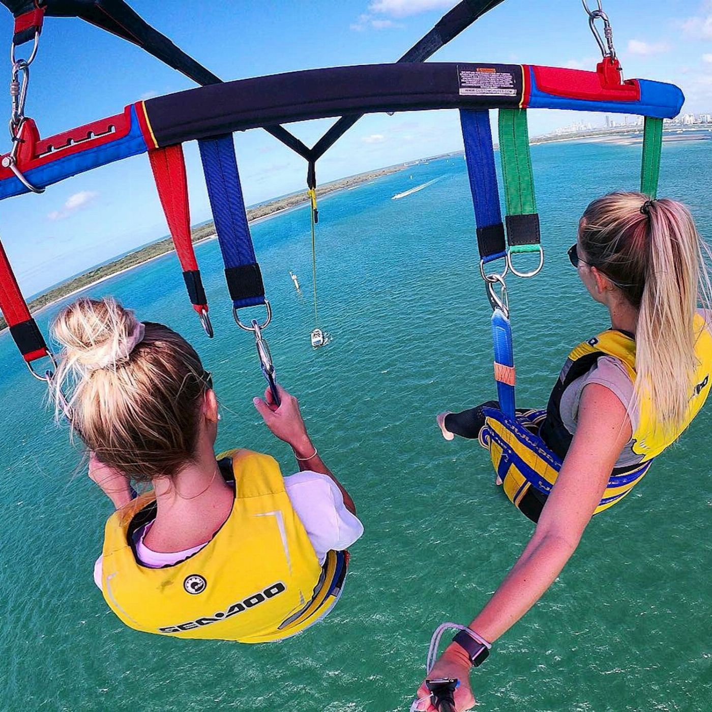 GC Jetboat and Parasail Gold Coast Parasailing - Tandem