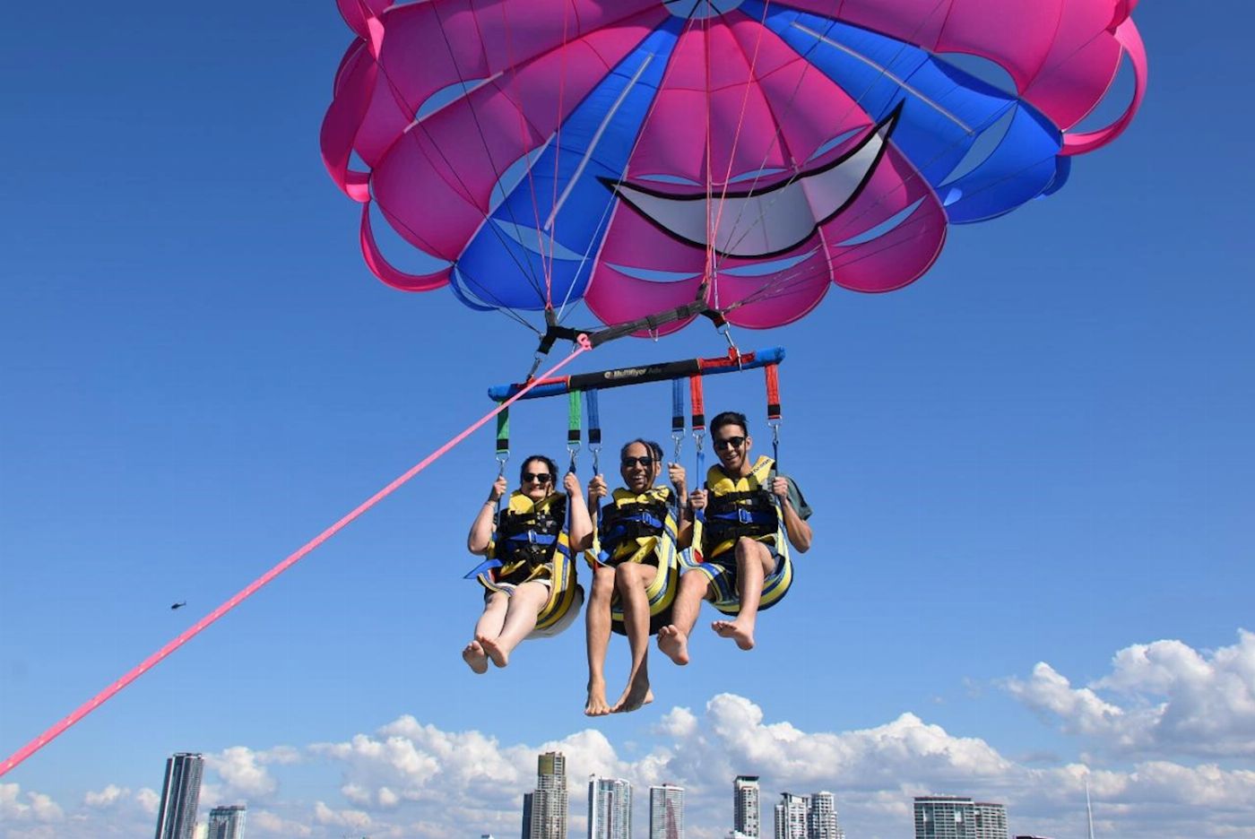 GC Jetboat and Parasail Gold Coast Parasailing - Triple