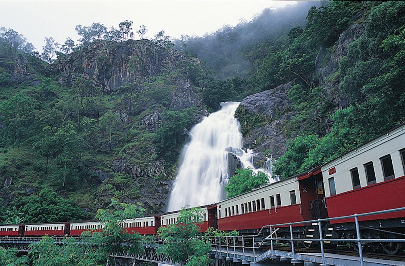 Down Under Tours Kuranda Self Drive: Scenic Rail Q-0950 and Skyrail S-1245