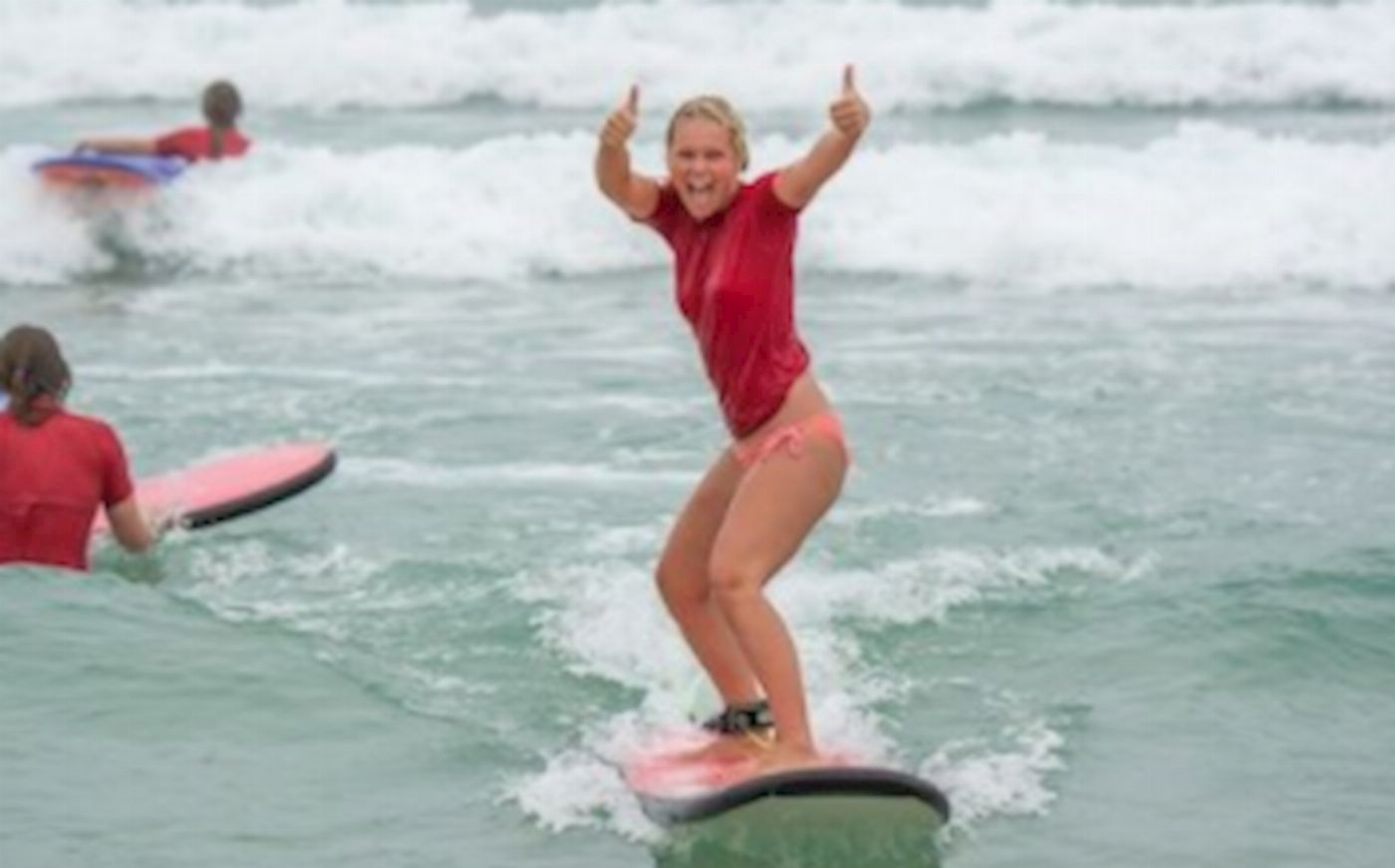 Merrick's Noosa Learn to Surf 2 Hour Group Surfing Lesson