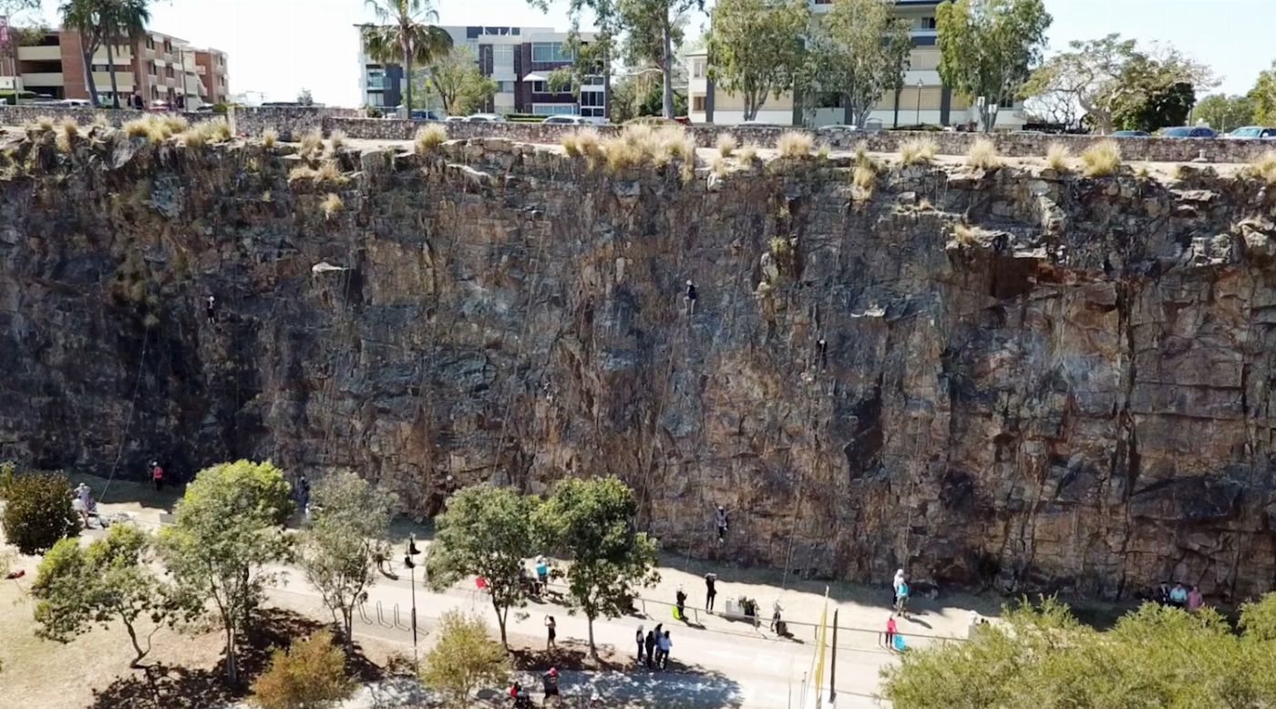 Riverlife Brisbane Riverside Rock Climbing