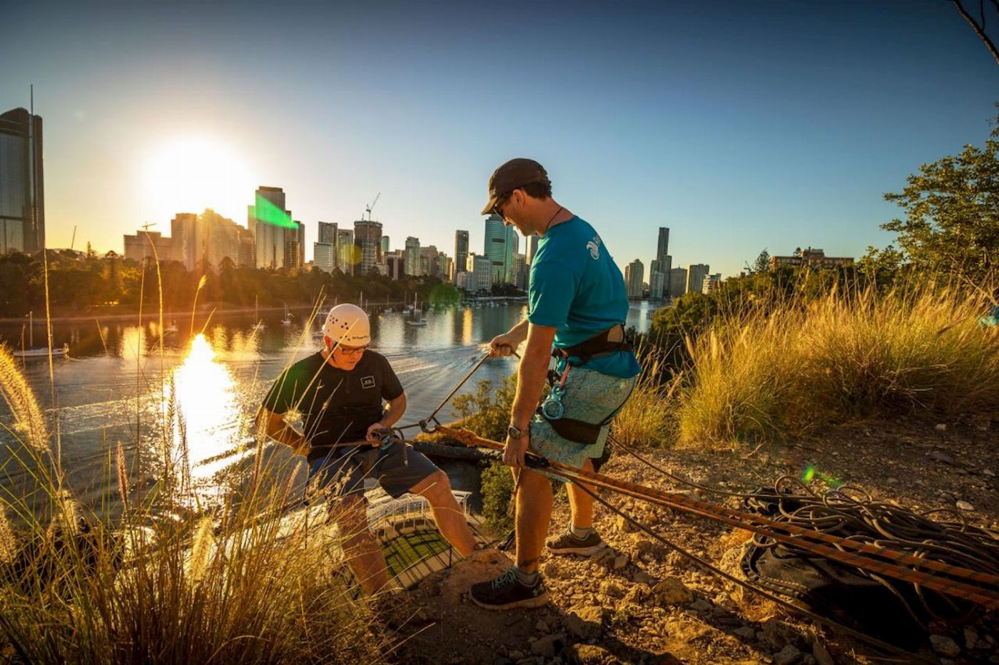 Riverlife Brisbane Riverside Abseiling