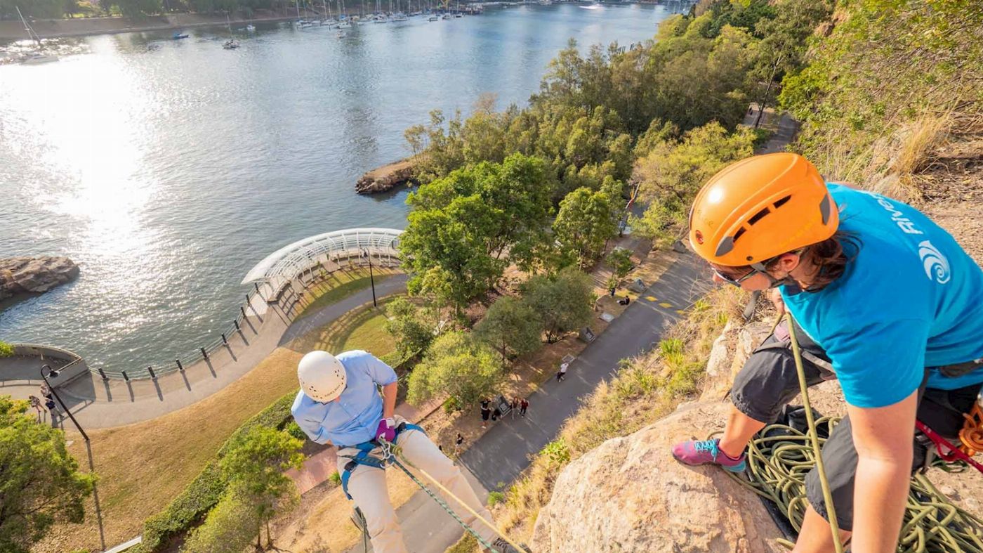 Riverlife Brisbane Riverside Abseiling