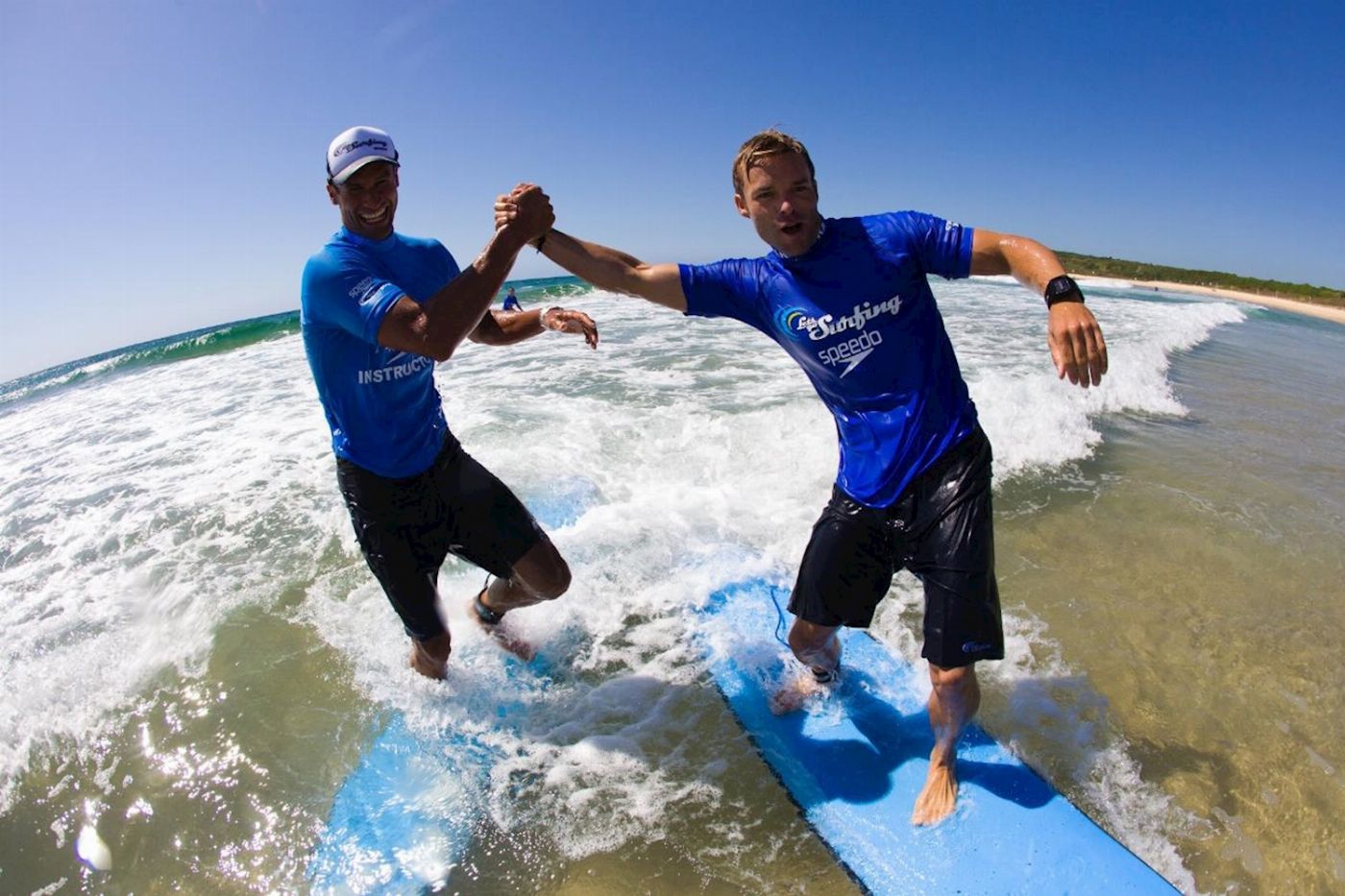 Let's Go Surfing Ballina- Lennox Surf Lesson