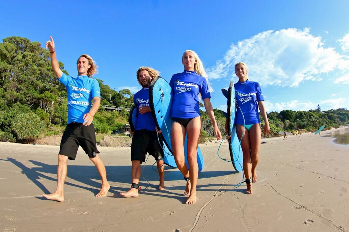 Let's Go Surfing Byron Surf Lesson