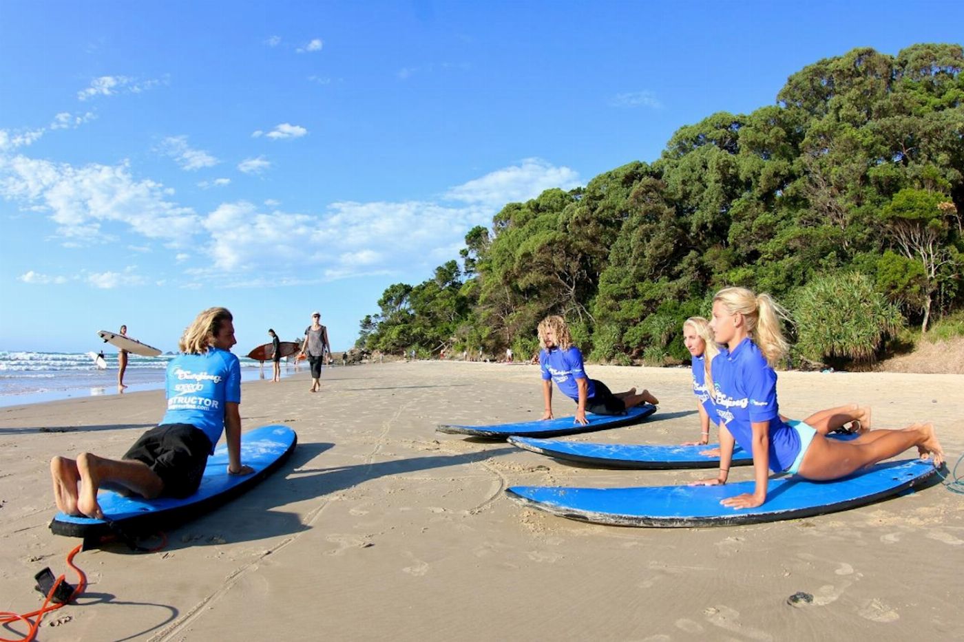 Let's Go Surfing Byron Surf Lesson