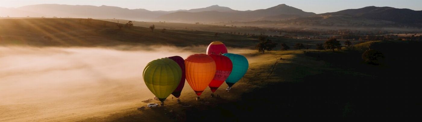 Global Ballooning Australia Mansfield Afternoon Balloon Flight