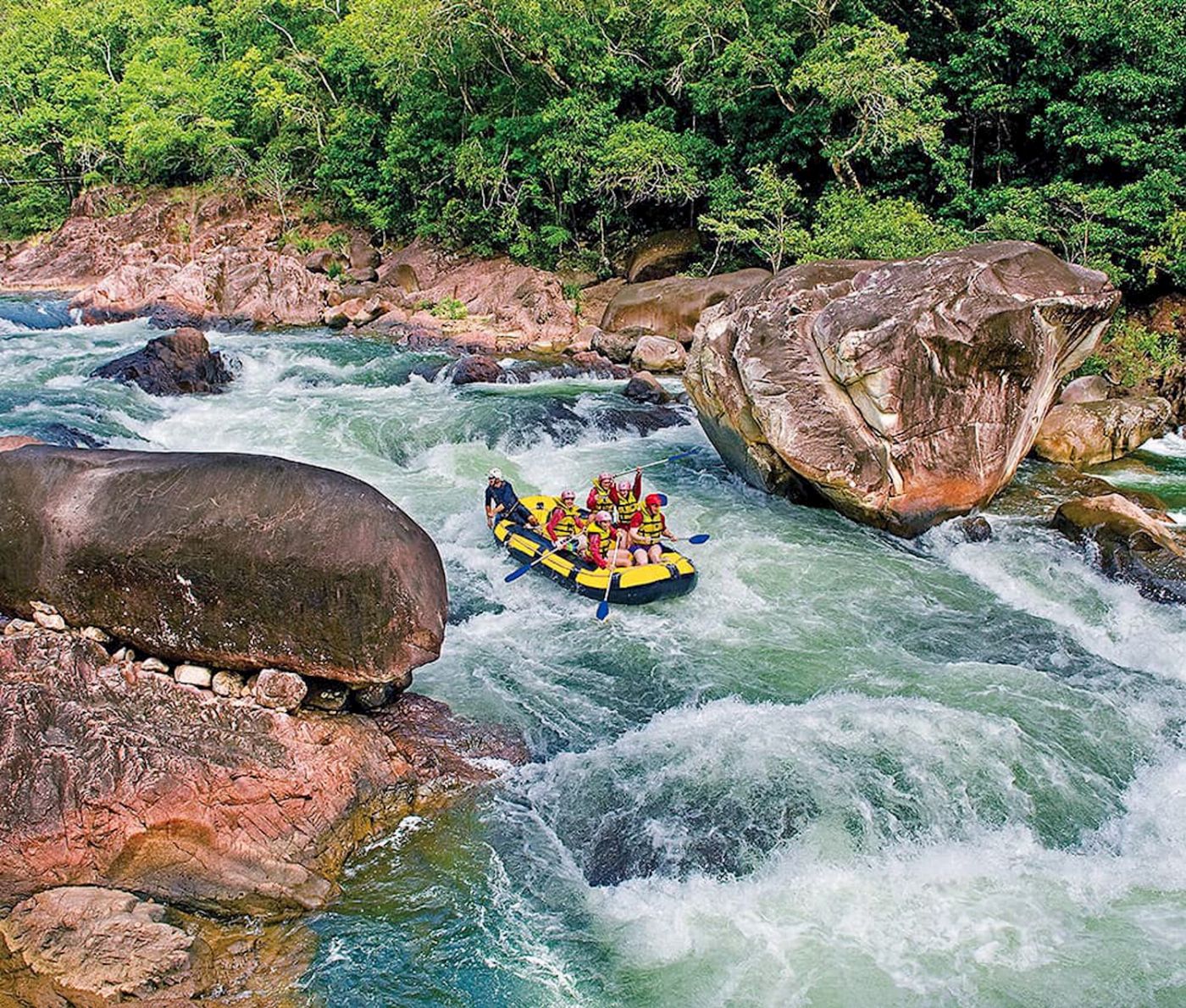 Cairns Adventure Group Tully River Rafting (Gumboot Self Drive)