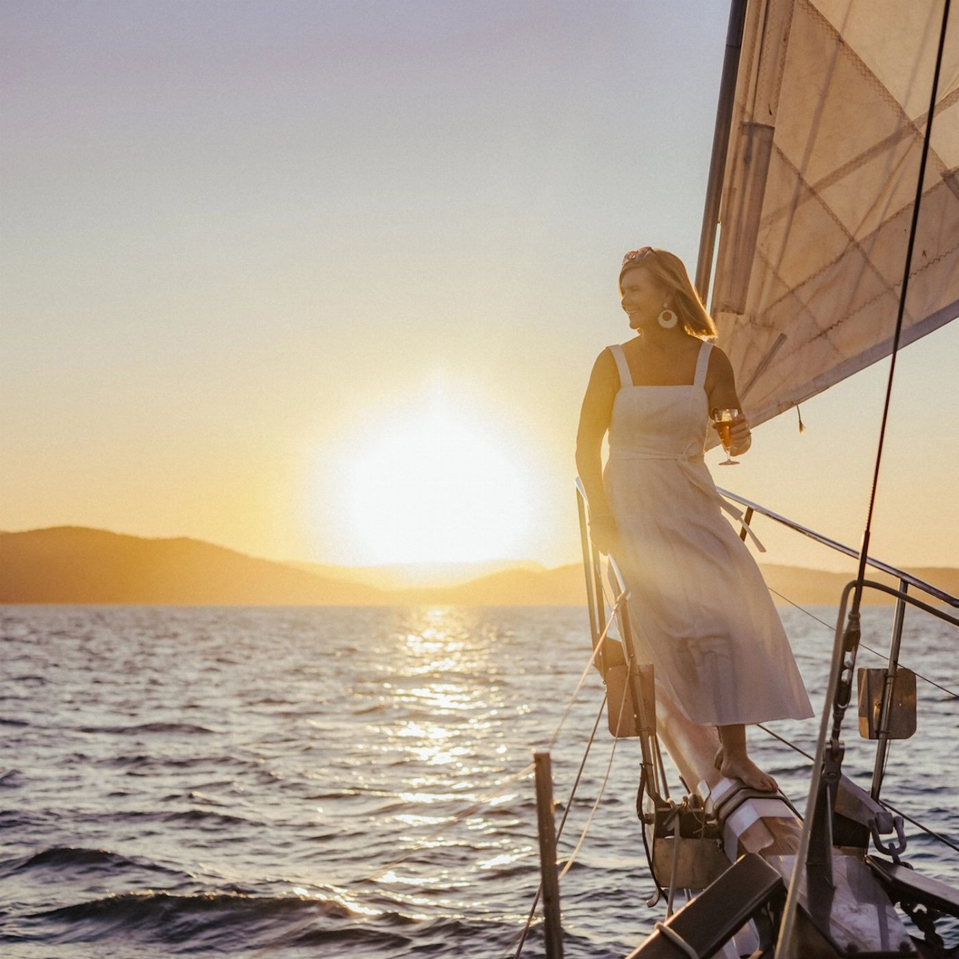 Iconic Whitsunday Adventures Lady Enid Sailing - Sunset Sail - Adult only