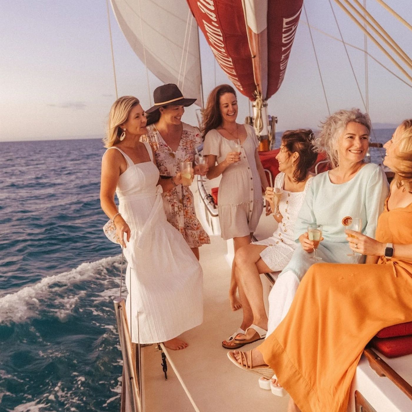 Iconic Whitsunday Adventures Lady Enid Sailing - Sunset Sail - Adult only