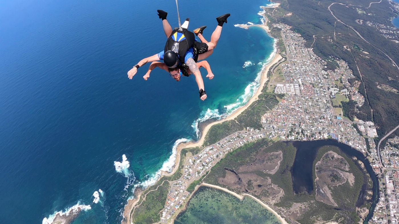 Skydive Australia Sydney Newcastle 15,000ft Tandem Skydive (With Transfer)