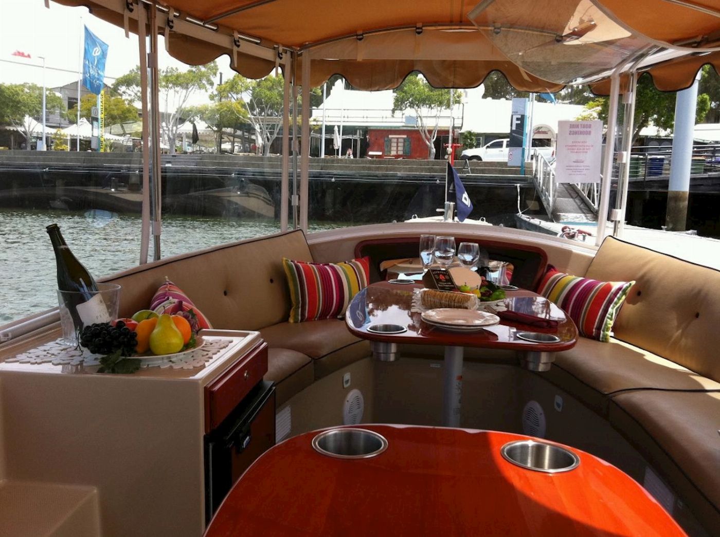 Duffy Down Under Boat Hire, Cruises & Tours Duffy Boat - Limo on the Water- Luxury Self Drive Cruise