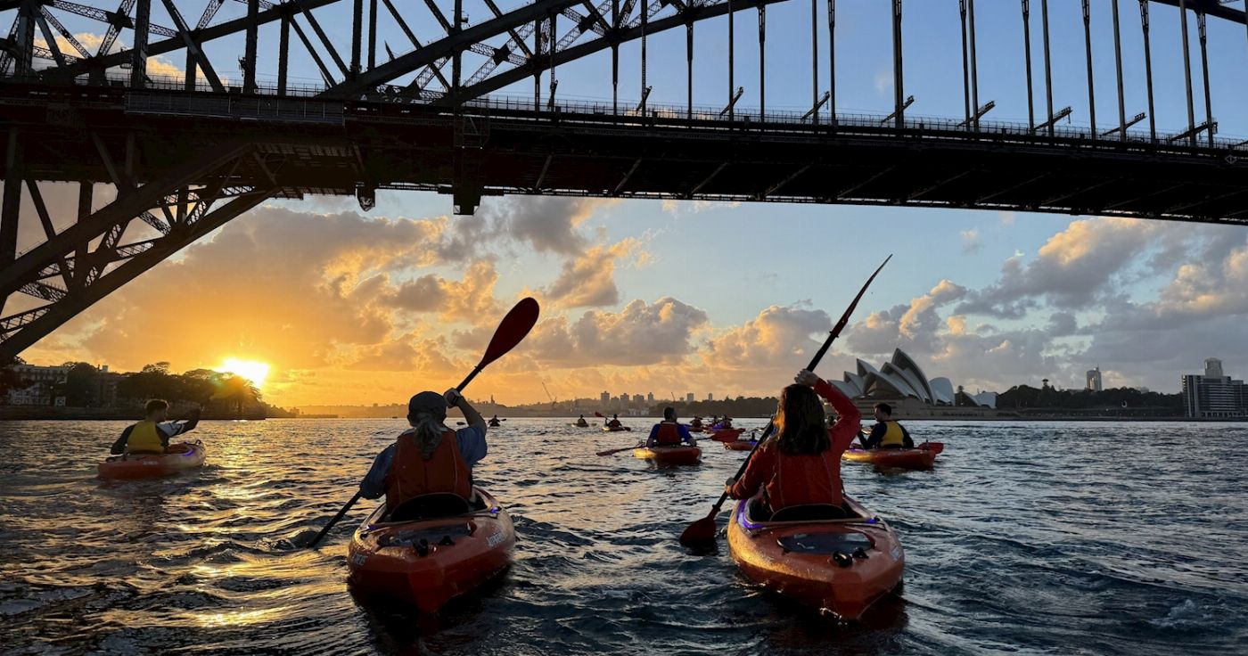 Sydney Kayak Experience Sunrise Paddle (Single Kayak)