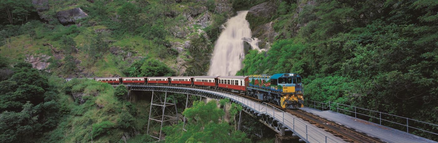 Down Under Tours Kuranda, Scenic Rail, Skyrail, Hartley's Crocodile Adventures & Cairns Transfers