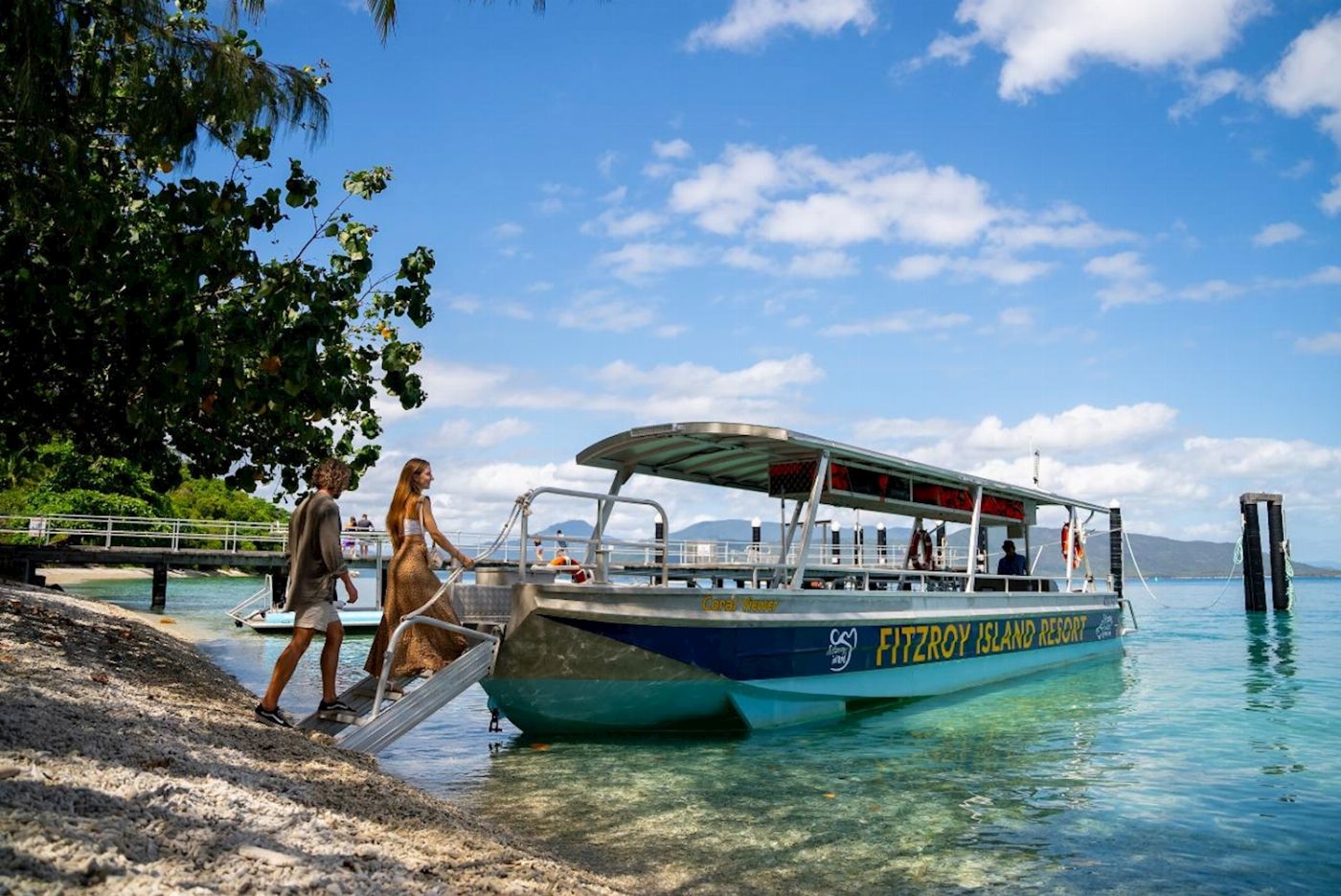 Fitzroy Island Resort Fitzroy Island Full Day Tour from Cairns | Return Ferry (8am-5pm) & Glass Bottom Boat Tour (9:30am)
