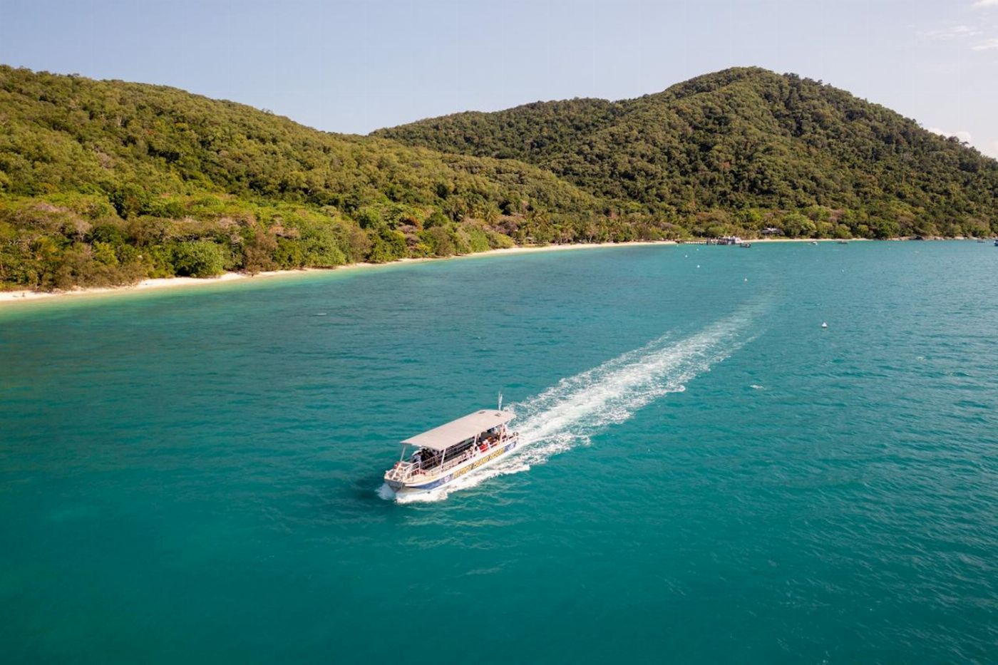 Fitzroy Island Resort Fitzroy Island Full Day Tour from Cairns | Return Ferry (8am-5pm) & Glass Bottom Boat Tour (9:30am)