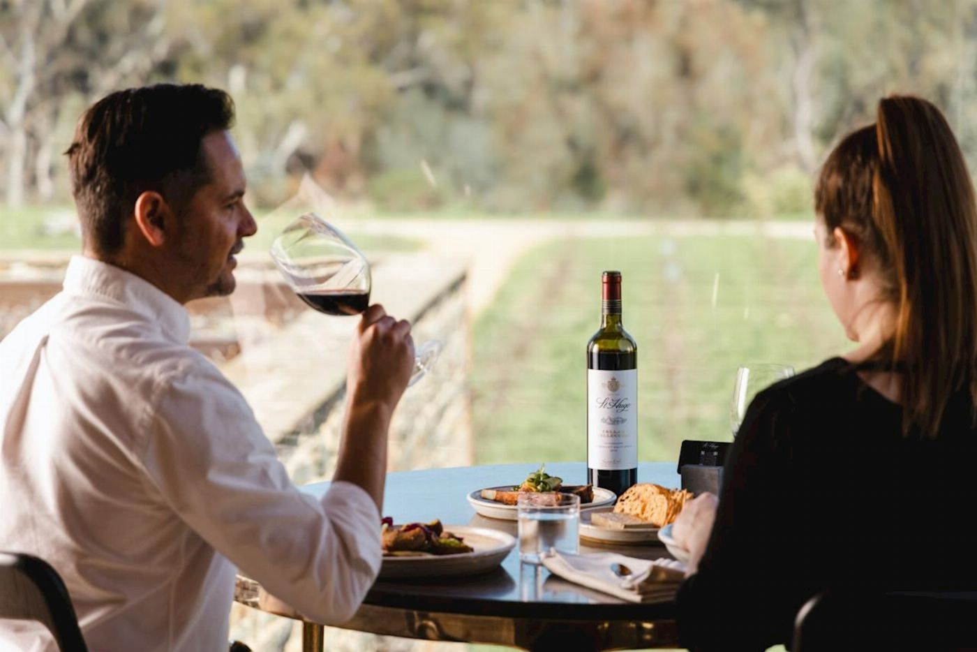 Barossa Helicopters Premium Tasting & Delicious 2 Course Lunch at St Hugo