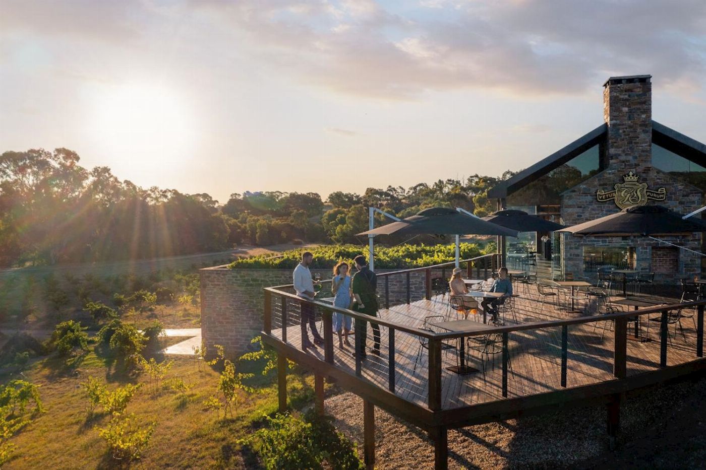 Barossa Helicopters Premium Tasting & Delicious 2 Course Lunch at St Hugo