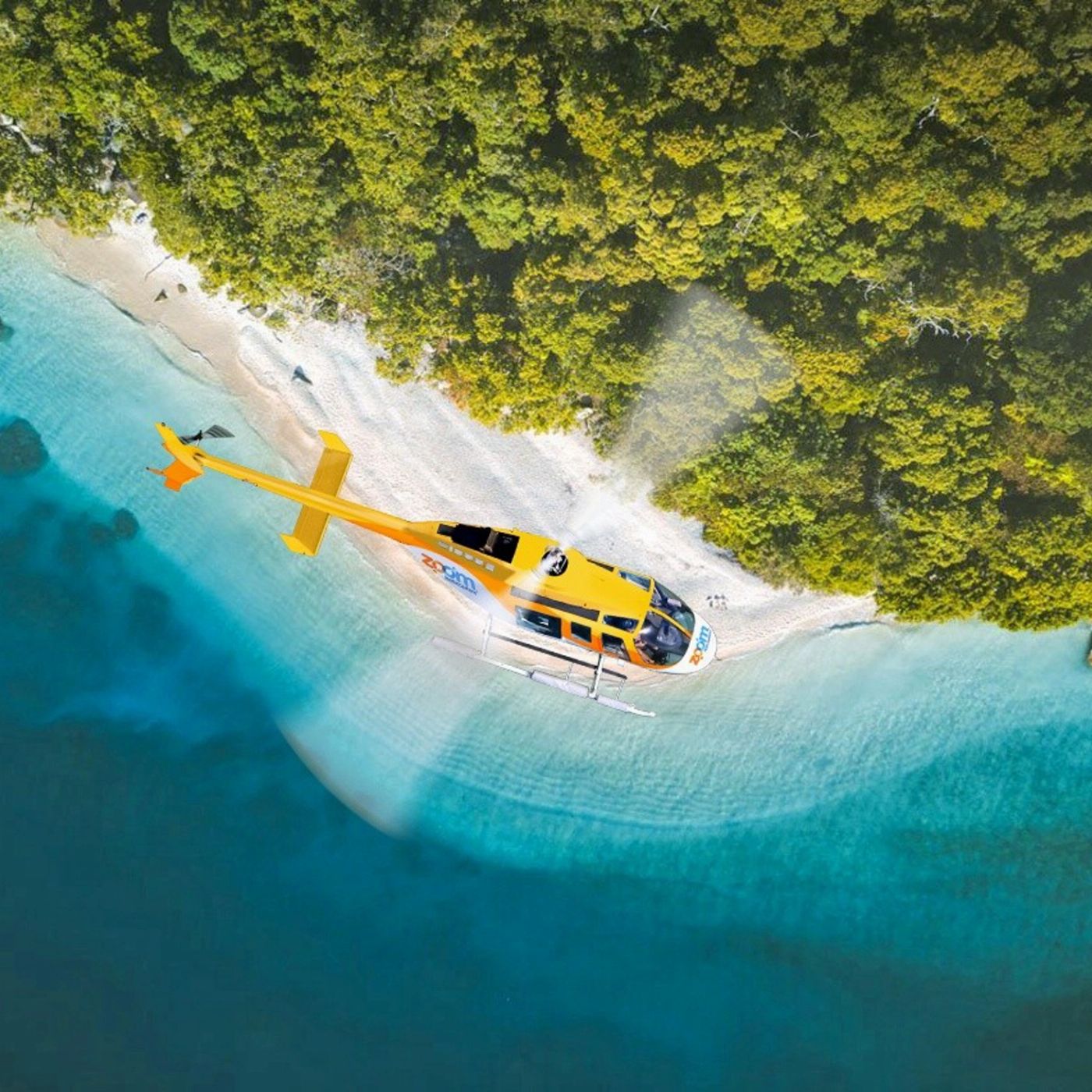 Zoom Helicopters 60 Minute Reef & Rainforest Scenic