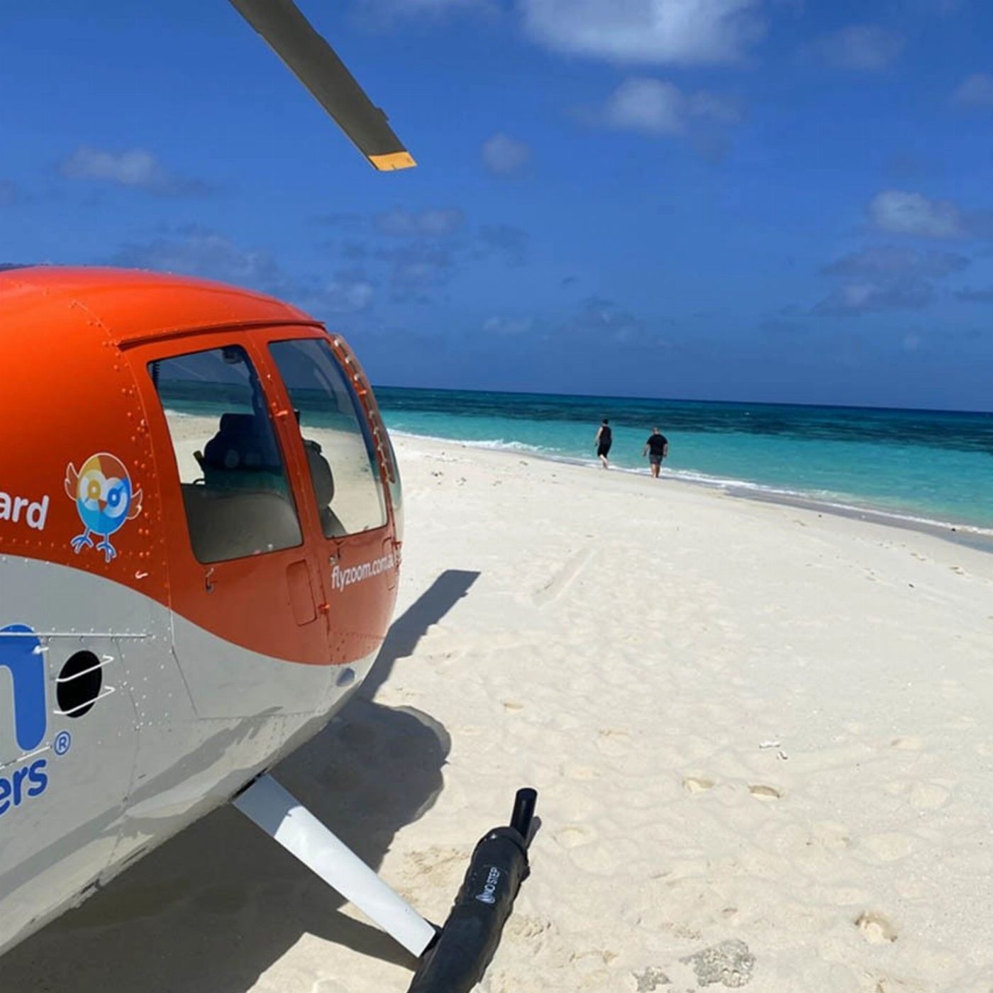 Zoom Helicopters Coral Cay Bubbles