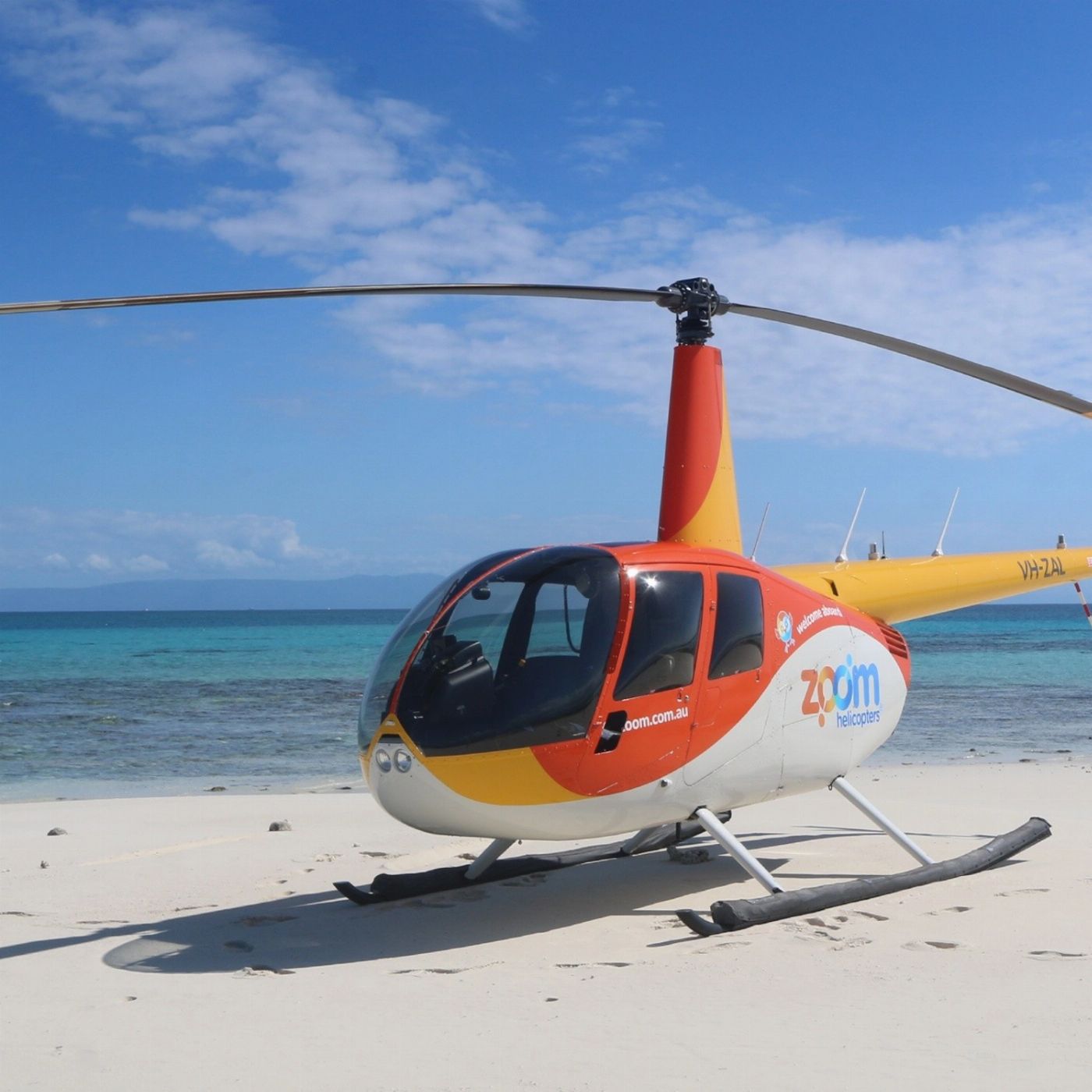 Zoom Helicopters Coral Cay Bubbles
