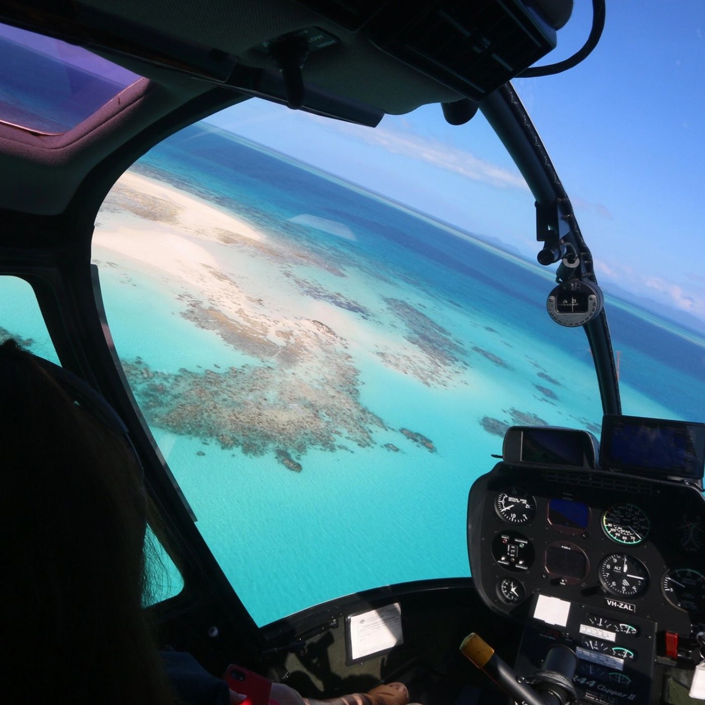 Zoom Helicopters Coral Cay Bubbles