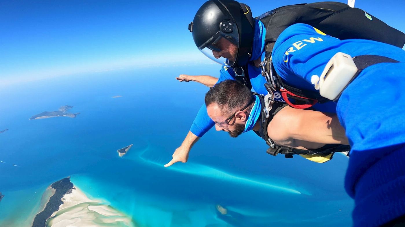 Skydive Australia Airlie Beach Tandem 8000ft Tandem Skydive (with Transfer)