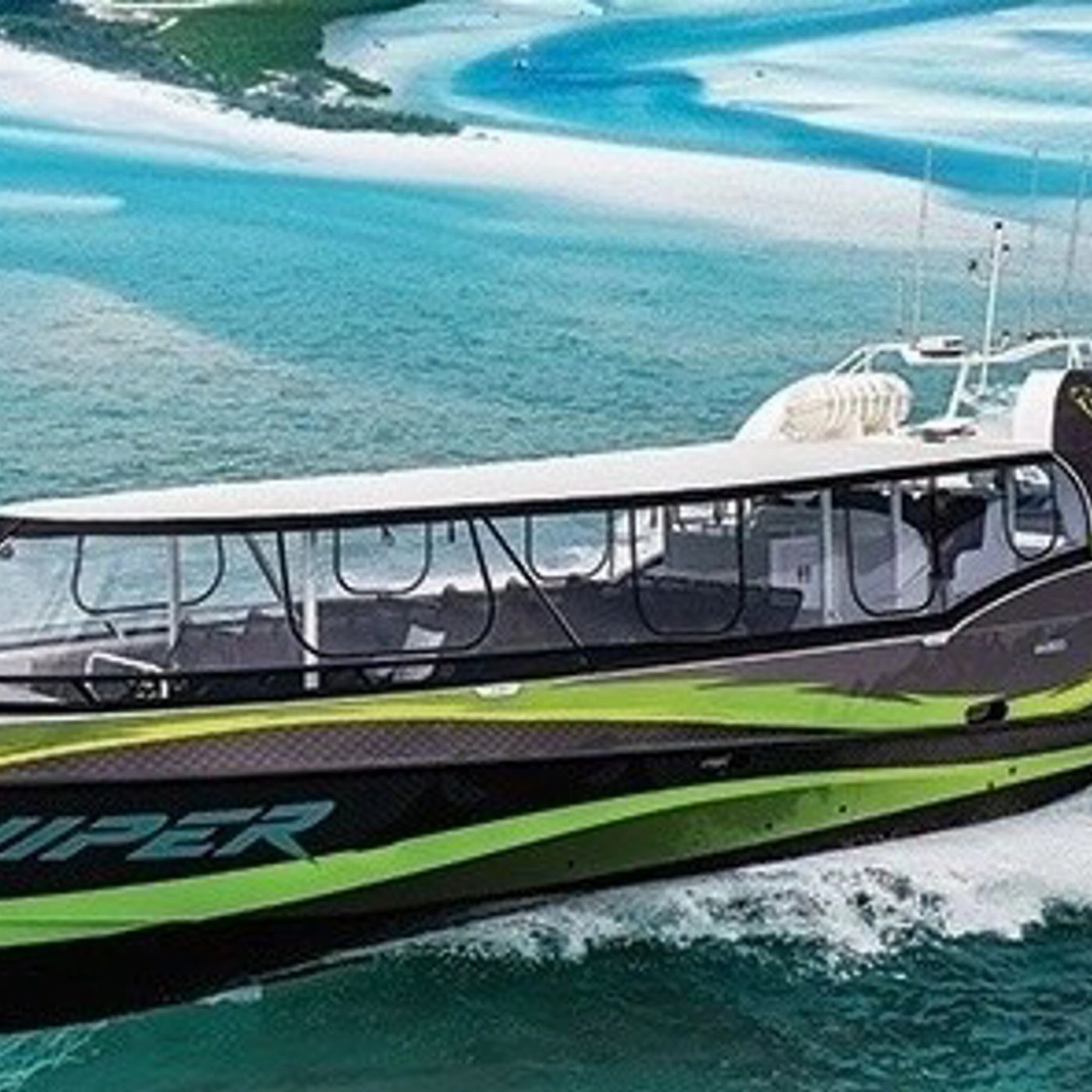 Iconic Whitsunday Adventures Viper | Outer Barrier Reef, Hill Inlet Lookout & Whitehaven Beach