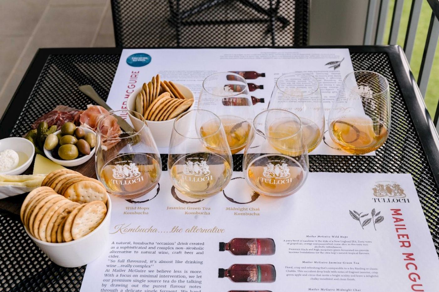 Tulloch Wines - Mystery Wine Tasting Experience with Local Cheese and Charcuterie