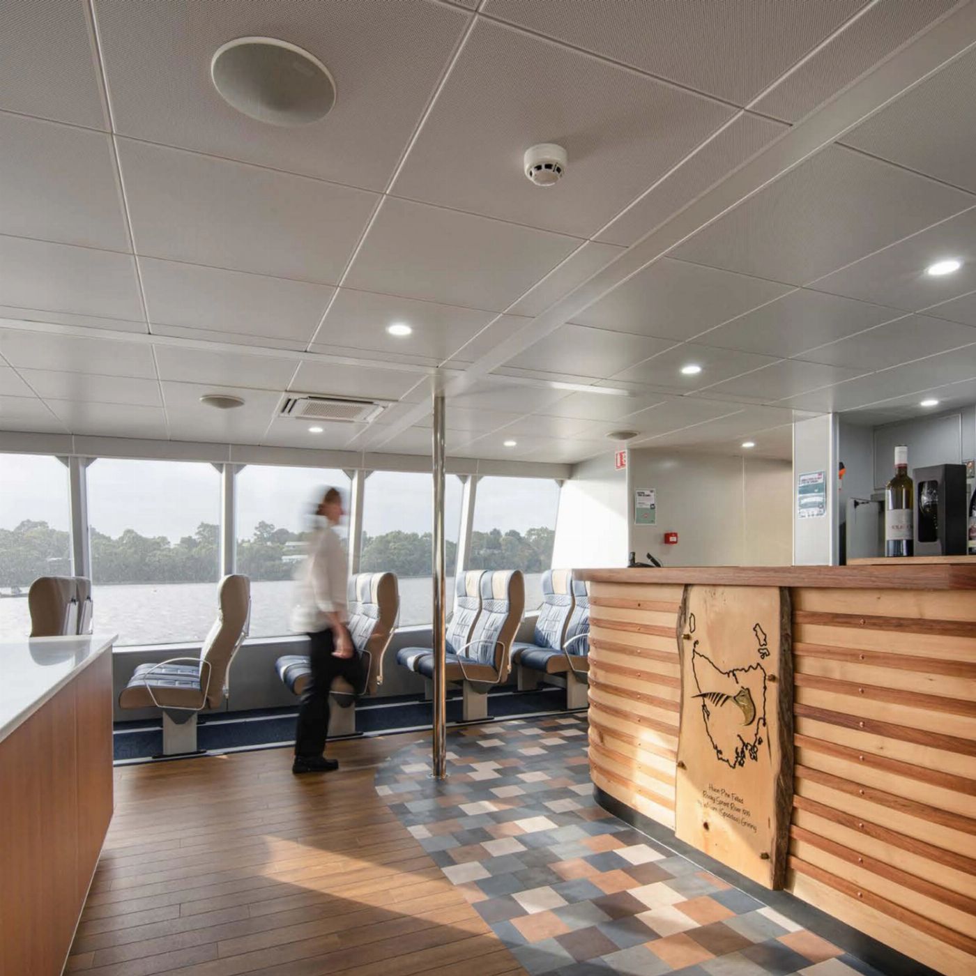 World Heritage Cruises Morning Cruise Upper Deck Window Seating