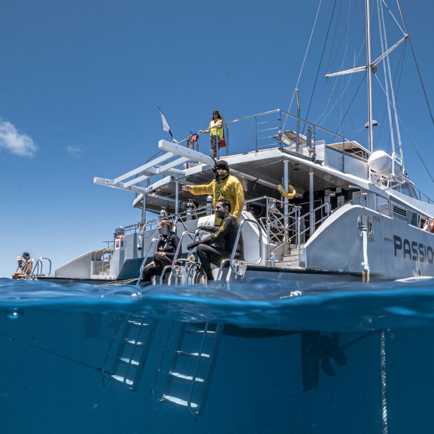 Passions of Paradise Full Day Outer Great Barrier Reef Tour + 1 Certified Dive
