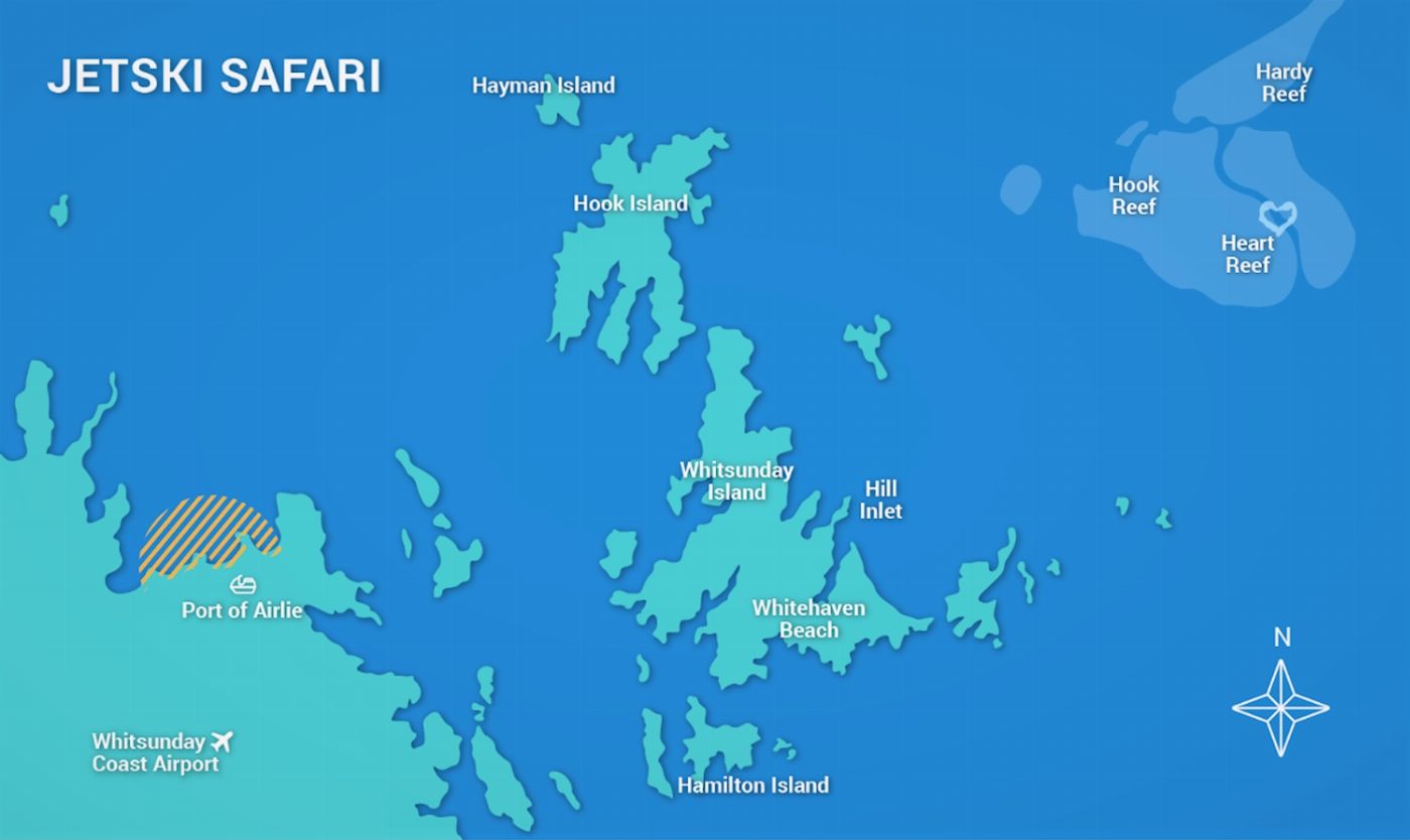 GSL Marine Airlie Beach Jet Ski Tour (Single)