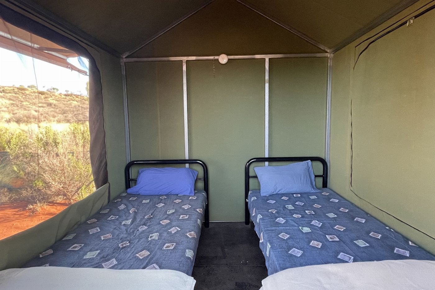 Autopia Tours Uluru-Kata Tjuta Overnight - Eco Tent Adventure (from Yulara / ends Yulara)