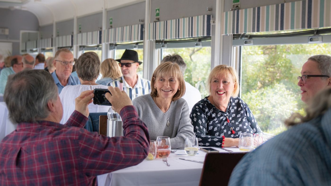 The Q Train Sail, Rail & Dine - Q Class - Table for 1