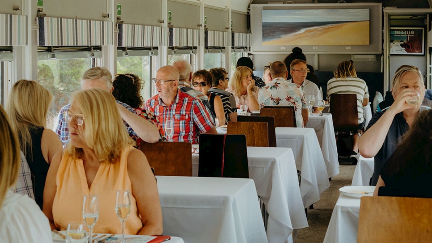 The Q Train Sail, Rail & Dine - Q Class - Table for 1