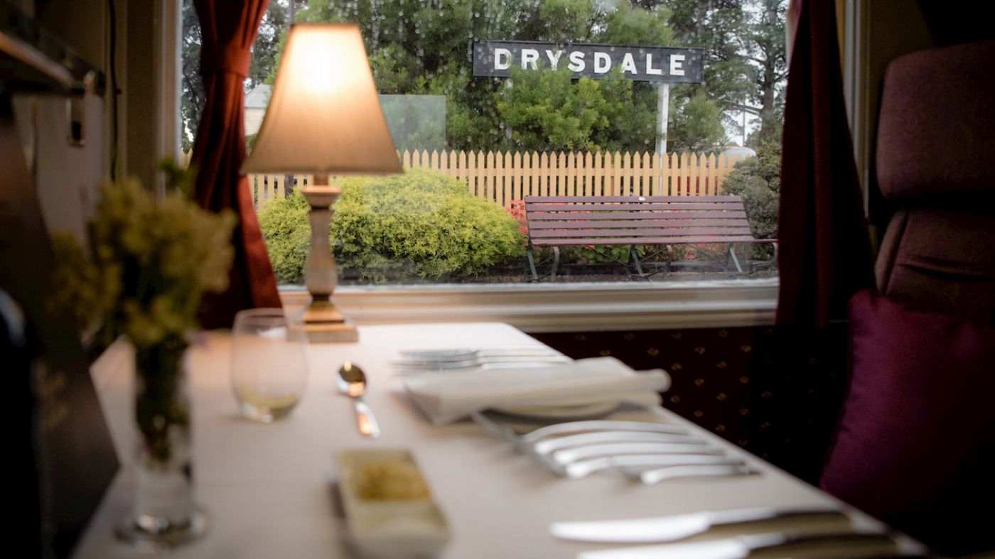 The Q Train Sail, Rail & Dine - First Class - Table for 2