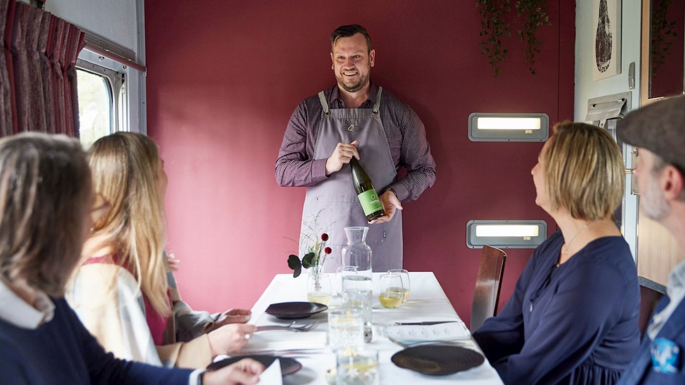 The Q Train Sail, Rail & Dine - First Class - Table for 2
