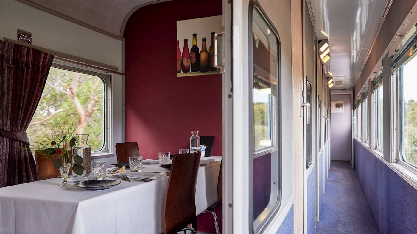 The Q Train Sail, Rail & Dine - First Class - Table for 2
