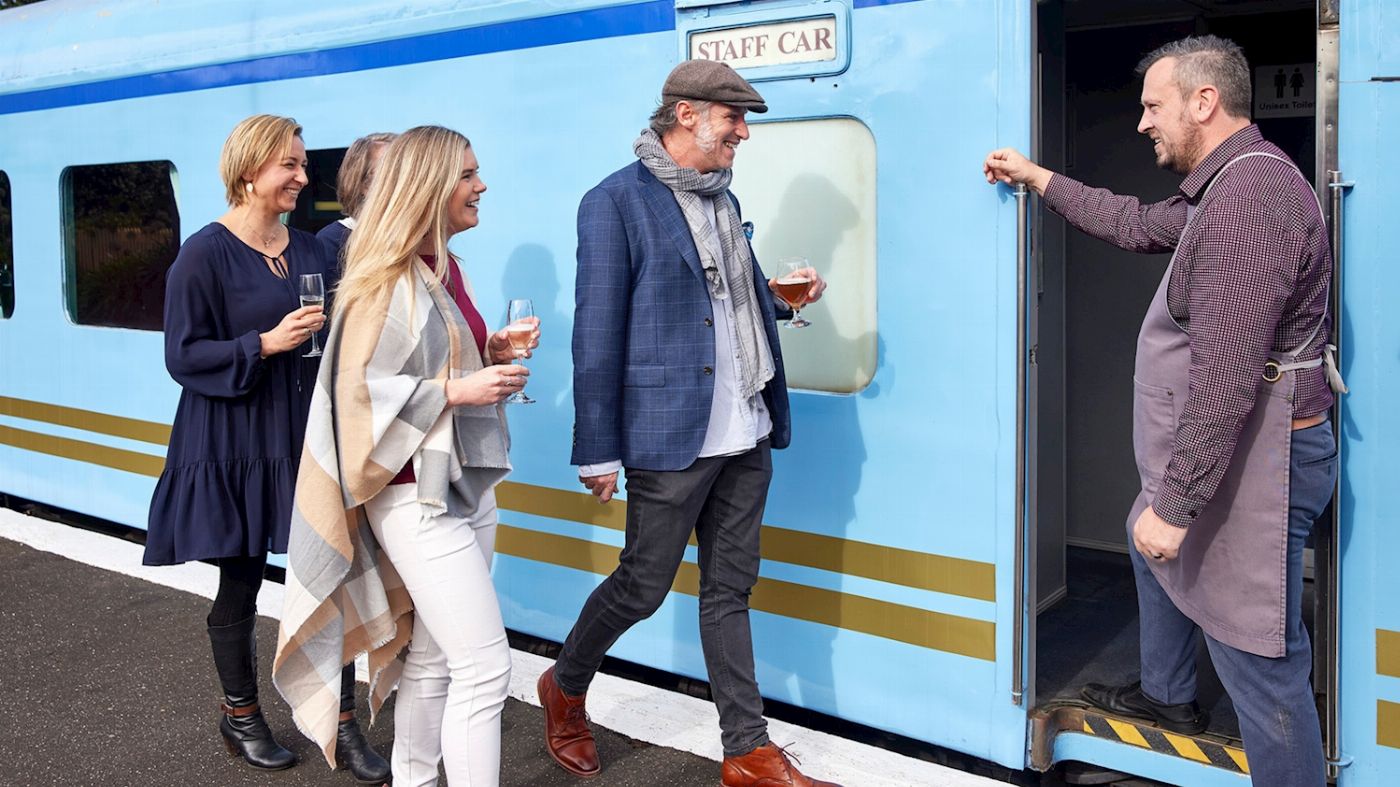 The Q Train Sail, Rail & Dine - First Class - Table for 2
