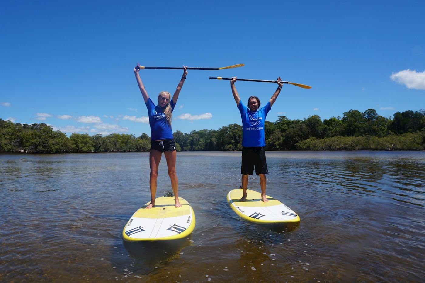 Let's Go Surfing Byron SUP Lesson