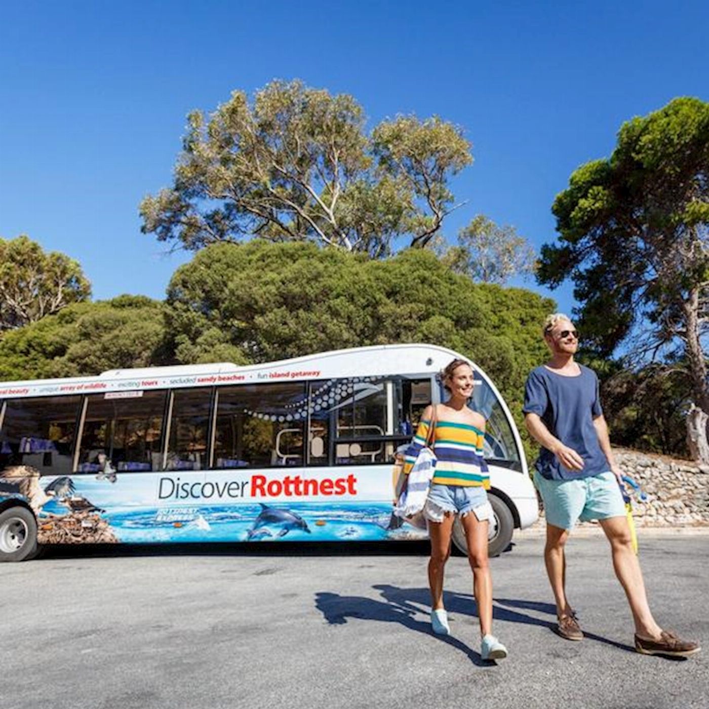 Rottnest Express Discover Rottnest Ferry Bus Tour & Frankies Lunch (ex Perth - Premium)