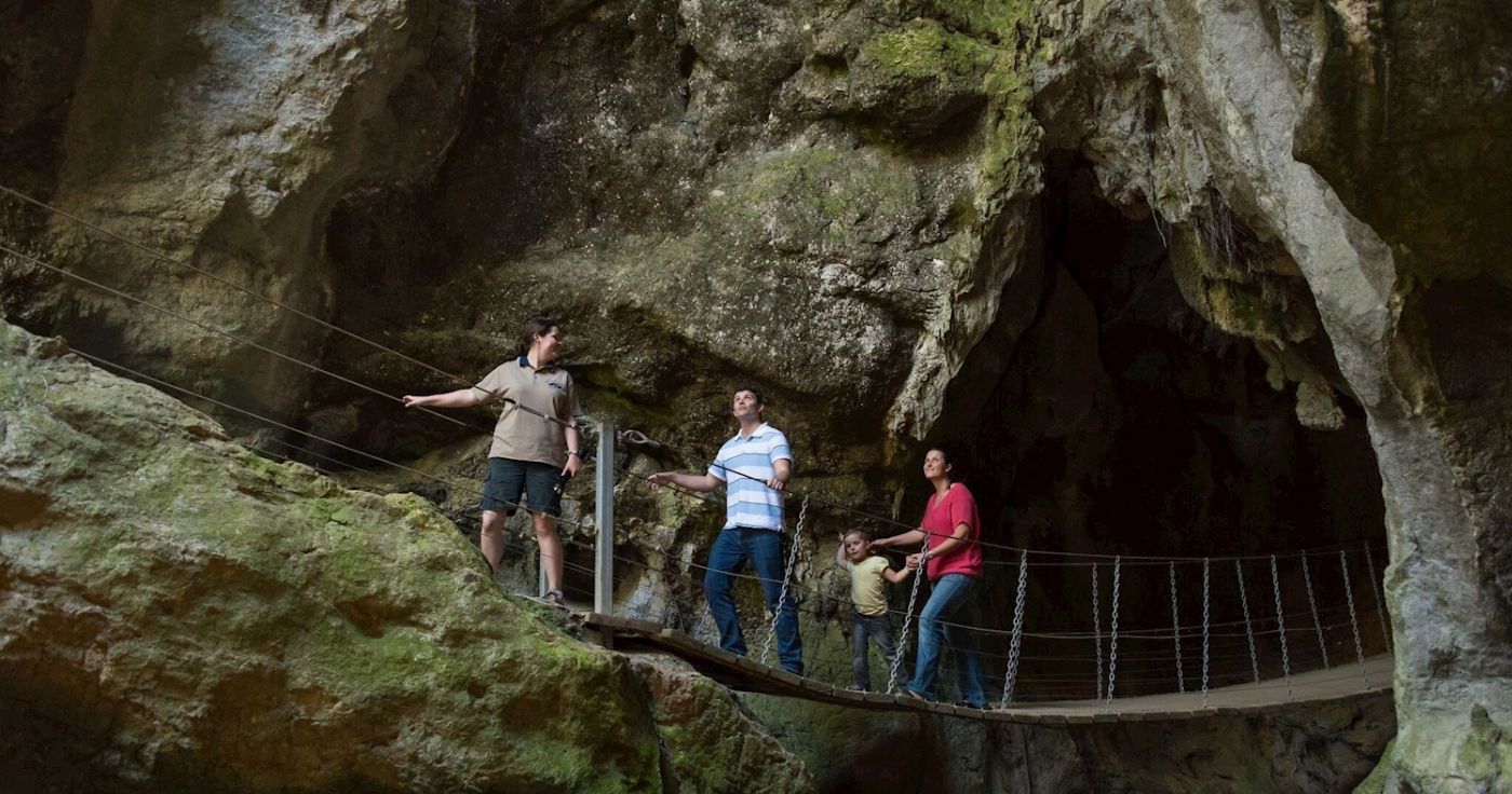 Capricorn Caves Cathedral Cave Tour