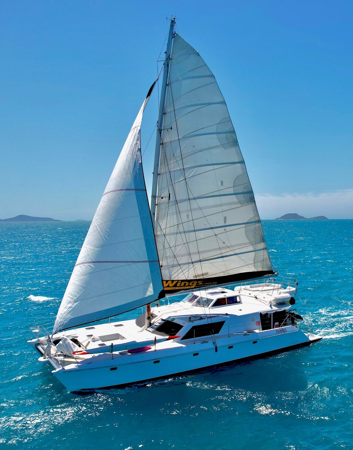 Wings Sailing Charters Whitsundays Half Day Whitsundays Private Charter up to 15 guests