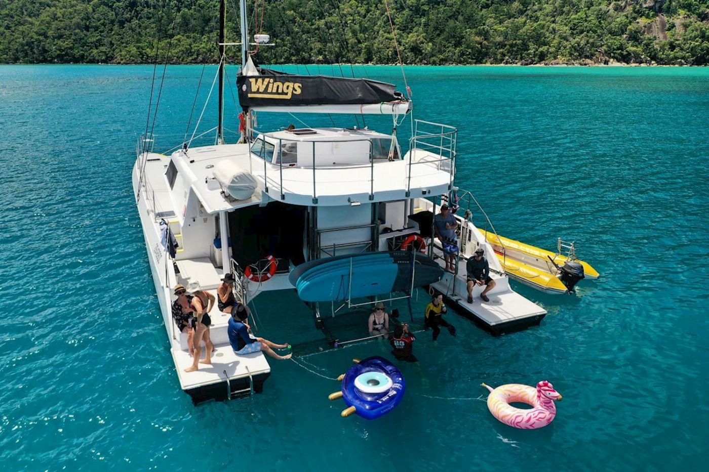 Wings Sailing Charters Whitsundays Full Day Whitsundays Private Charter 16-29 guests