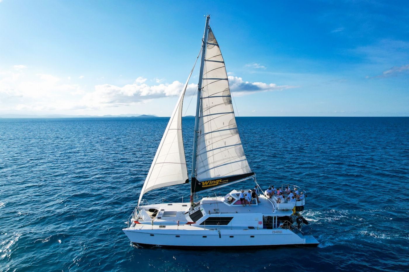Wings Sailing Charters Whitsundays Full Day Whitsundays Private Charter 16-29 guests