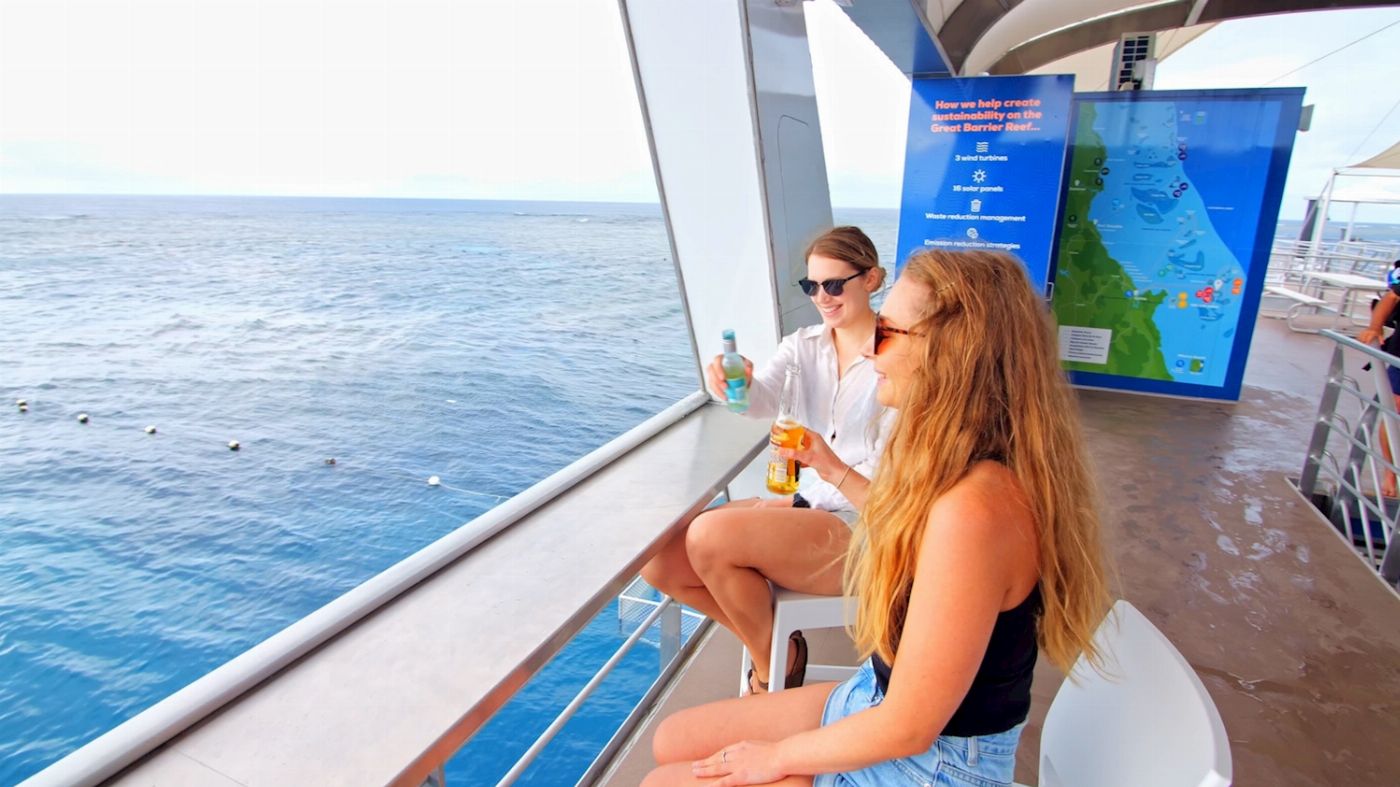 Reef Magic Pontoon + Guided Snorkel Tour/Safari - ex Northern Beaches